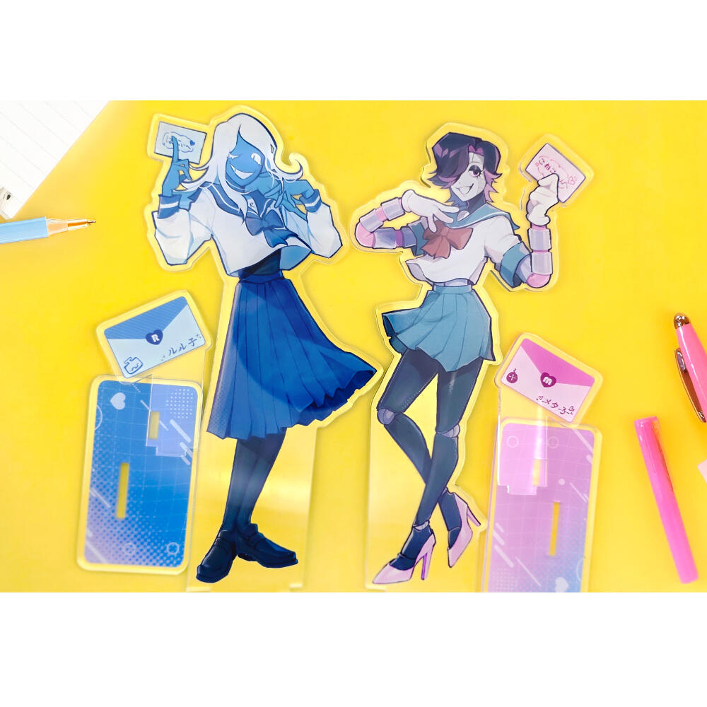 メタ子＆ルル子 アクスタ